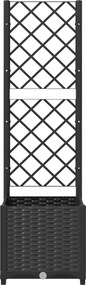 vidaXL Κήπος Μαύρο 40 x 40 x 136 cm