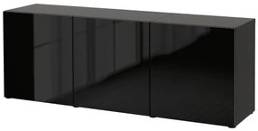 BESTÅ σύνθεση αποθήκευσης με πόρτες, 180x42x65 cm 293.249.85