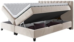 Επενδυμένο κρεβάτι Romantic-140 x 200 εκ.-Mpez