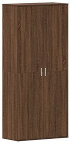 vidaXL Ντουλάπι Παπουτσιών Καφέ Δρυός 80x39x180 cm Φτιαγμένο Ξύλο