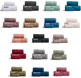 Πετσέτες Μπάνιου (Σετ 3τμχ) Melinen Premio 600gsm Καφέ