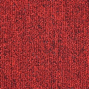 vidaXL Πατάκια Σκαλιών 20 τεμ. Κόκκινα Ημίκυκλα 56x17x3 εκ.