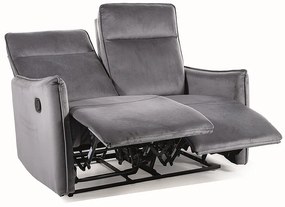 SOFA ROZKŁADANA TRAVIS 2 VELVET SZARY BLUVEL 14 DIOMMI-80-3368