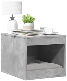 vidaXL Τουαλέτα Γάτας Περίφραξη Γκρι Σκυρ. 47x59x42εκ Επεξεργασμ. Ξύλο