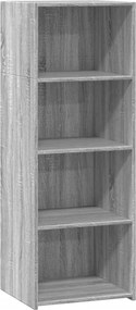 vidaXL Ντουλάπι Γκρι Sonoma 45x41x124 εκ. από Επεξεργασμένο Ξύλο