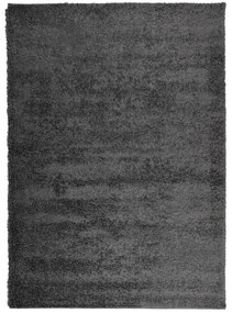 vidaXL Χαλί Shaggy με Ψηλό Πέλος Μοντέρνο Ανθρακί 200 x 280 εκ.