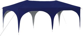 vidaXL Αυτοσχέδιο Μόρφωση 574 x 289 x 245 cm Μπλε Ύφασμα Όξφορντ