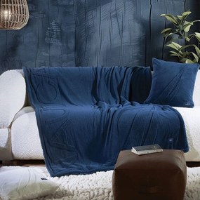 Μαξιλάρι Διακοσμητικό (Με Γέμιση) Nau Coast True Navy Nef-Nef Homeware 45X45 Πολυέστερ