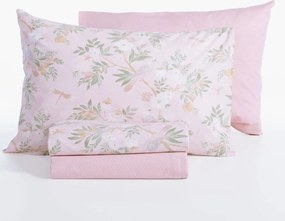 Σεντόνια Μονά (Σετ) Nef-Nef Homeware Smart Dreamel Pink