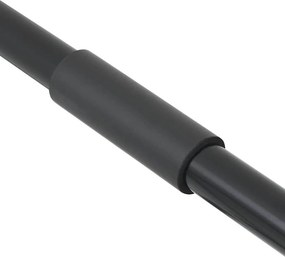vidaXL Μπάρα Βυθίσεων Μαύρο 116 x 66 x 74,5 εκ