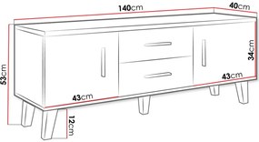 Έπιπλο τηλεόρασης Lotta IV