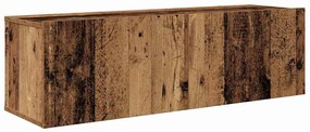 vidaXL Σετ επίπλου τηλεόρασης 5 pcs Παλαιό ξύλο 100 x 30 x 30 cm