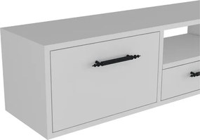 Stewehome Μοντέρνο επιτοίχιο έπιπλο τηλεόρασης 140x30x30 cm