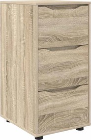 vidaXL Ντουλάπι αποθήκευσης Δρύς Sonoma 40 x 48 x 81 εκ