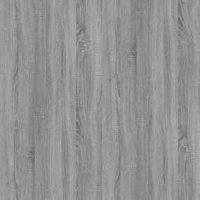 vidaXL Τραπεζάκι Σαλονιού Γκρι Sonoma 100x45x45 εκ Επεξ Ξύλο + Σίδηρος
