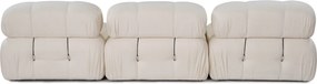 3-Seat Sofa Bubble 3 Seater ( L1-O1-1R) V2 - Bouclette White