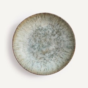 Σετ 4 βαθιών πιάτων από stoneware με αντιδραστική εφυάλωση, DÉNIA