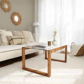 Coffee Table Via - Wooden Wooden