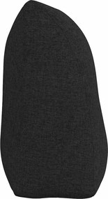 vidaXL Μαξιλάρι Πλάτης Μαύρο 100 x 24 x 50 εκ ύφασμα