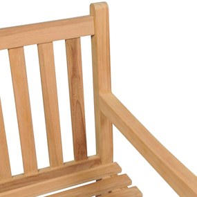 vidaXL Παγκάκι Κήπου 240 εκ. από Μασίφ Ξύλο Teak