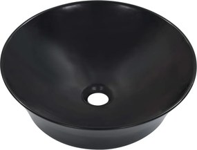 vidaXL Νιπτήρας Μαύρος 41 x 12,5 εκ. Κεραμικός