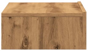 ντουλάπι τηλεόρασης με φώτα LED Artisan Oak 60x35x15,5 cm - Καφέ