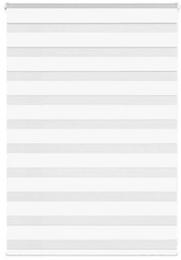 Ζέβρα τυφλή Λευκό Πλάτος υφάσματος 90,9 εκ. Πολυεστέρας