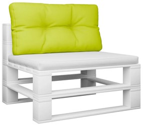 vidaXL Μαξιλάρι Παλέτας Αν. Πράσινο 80 x 40 x 12 εκ. Υφασμάτινο
