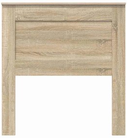 vidaXL Κεφαλάρι με κεφαλάρι Δρύς Sonoma 100 cm Επεξεργασμένο ξύλο