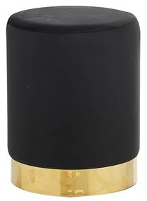 LINDA/S ΣΚΑΜΠΟ BLACK VELVET ΥΦΑΣΜΑ Φ.34Χ42εκ.