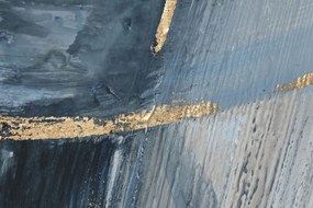 Πίνακας Home ESPRIT Μπλε Λευκό Αφηρημένο Σύγχρονη 131 x 3,8 x 131 cm