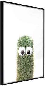 Αφίσα - Funny Cactus IV - 30x45 - Μαύρο - Χωρίς πασπαρτού