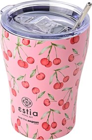 Ποτήρι Θερμός 350ml Estia Save The Aegean Cherry Rose 01-16876