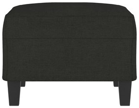 vidaXL Υποπόδιο Μαύρο 70 x 55 x 41 εκ. Υφασμάτινο
