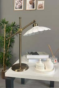 Stewehome μεταλλική επιτραπέζια λάμπα ανάγνωσης με καλώδιο και ντουί