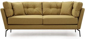 Καναπές Τριθέσιος Mapa 560ARE1354 214x90x84cm Greenish Yellow