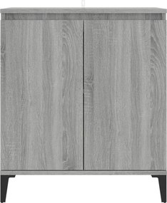 vidaXL Ντουλάπι Γκρι Sonoma 60 x 35 x 70 εκ. από Επεξεργασμένο Ξύλο