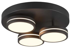 Φωτιστικό Οροφής Trio Lighting Franklin 626510342 Ανθρακί