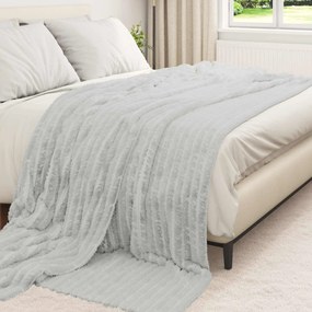 vidaXL Ριχτάρια 6 pcs Γκρι 240 x 220 cm Μαλλί