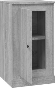 vidaXL Ντουλάπι Sonoma Γκρι 37,5 x 35,5 x 67,5 εκ. Επεξεργασμένο Ξύλο