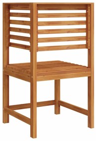 vidaXL Καρέκλα Κήπου Καφέ 50 x 50 x 91 εκ. Μασίφ ξύλο ακακίας