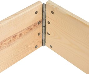 vidaXL Κολάρo Παλέτας 100 x 100 εκ. από Μασίφ Ξύλο Πεύκου