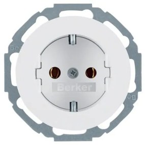 Πρίζα Σούκο Λευκό Berker R.Classic 41452089 Hager-41452089-Λευκό 41452089