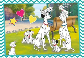 Clementoni Παιδικό Παζλ Super Color Disney Classics 2x60 τμχ