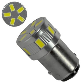 Λαμπτήρας LED 1157 11 SMD 5730 Ψυχρό Λευκό GloboStar 04486