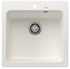 Blanco Naya 5 White Silgranit® PuraDur® Γρανιτένιος Ένθετος Νεροχύτης 51,5x51cm