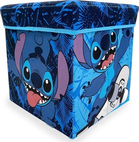 Σκαμπό Με Αποθηκευτικό Χώρο (30X30) Dimcol Lilo & Stitch 06