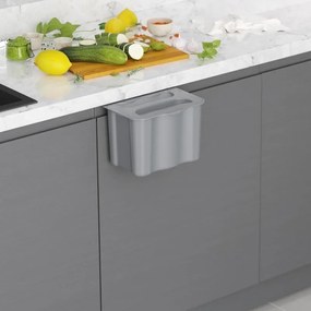 Starax Κρεμαστός Κάδος Απορριμμάτων 5lt. Γκρι