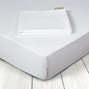 Σεντόνι Με Λάστιχο 2211 White Greenwich Polo Club King Size 180x235cm 100% Cotton