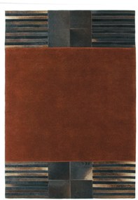 Χειροποίητο Χαλί Faces BALTICA D.BROWN Royal Carpet - 160 x 230 cm - 19SRBADB.160230